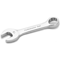 Performance Tool Stubby Chrome Combination Wrench, 19mm, with 12 Point Box End, Fully Polished, 5-1/2" Long W30619
